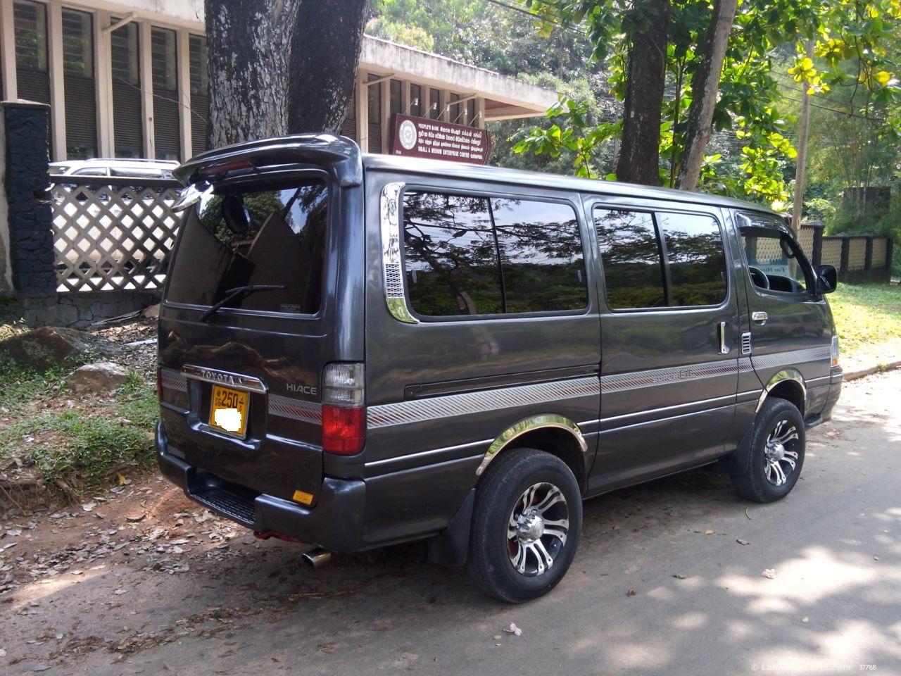 Sri Lanka holiday Van hire